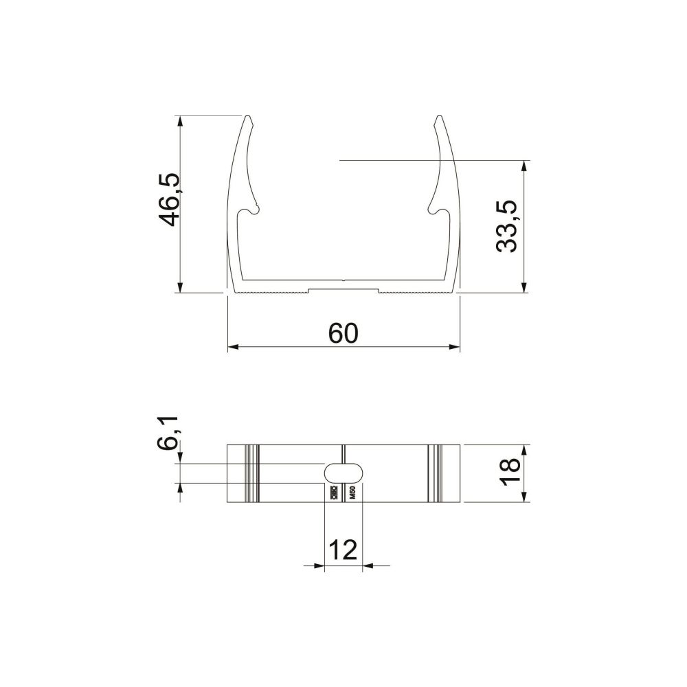 OBO Bettermann Quick-Schelle ALQ M50, Aluminium, -25-90 Grad C... OBO-2149950 4012196409297 (Abb. 2)
