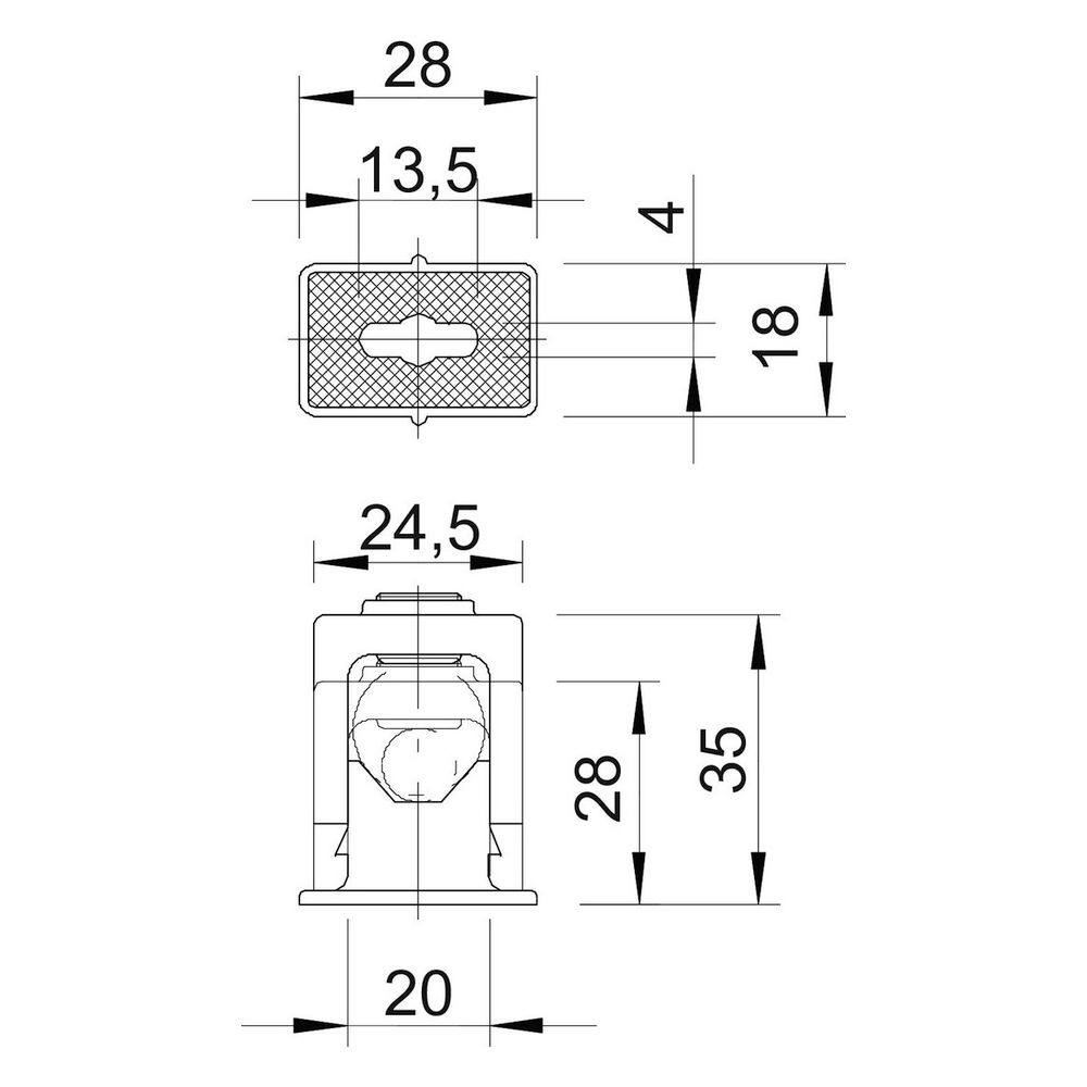 OBO Bettermann Greif-ISO-Schelle 3040 LGR, 6-16mm, Polystyrol, Lichtgrau... OBO-2105012 4012195195436 (Abb. 4)