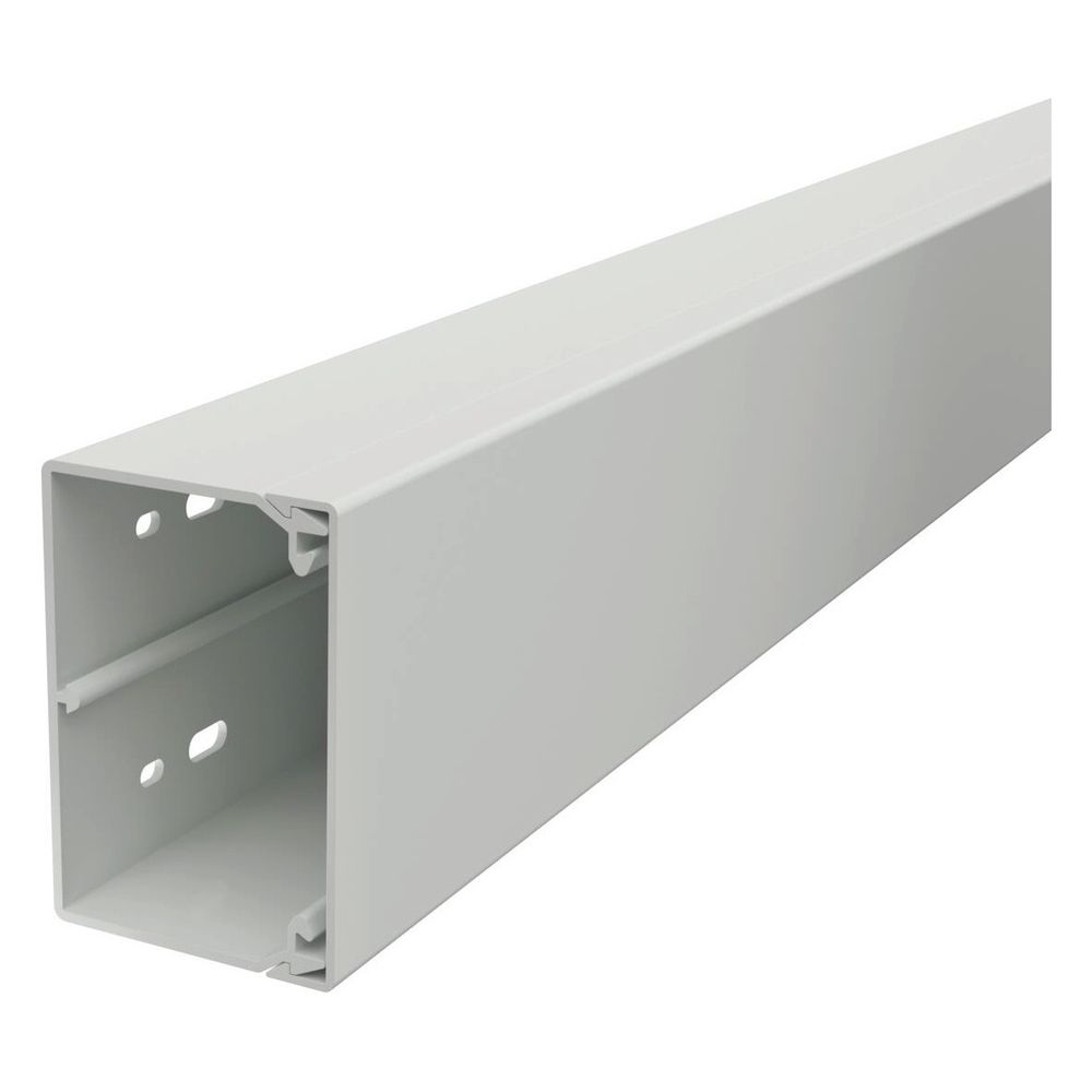 OBO Bettermann Wand- und Deckenkanal WDK60090, 60x90x2000mm, PVC, Lichtgrau... OBO-6027113 4012196668052 (Abb. 4)