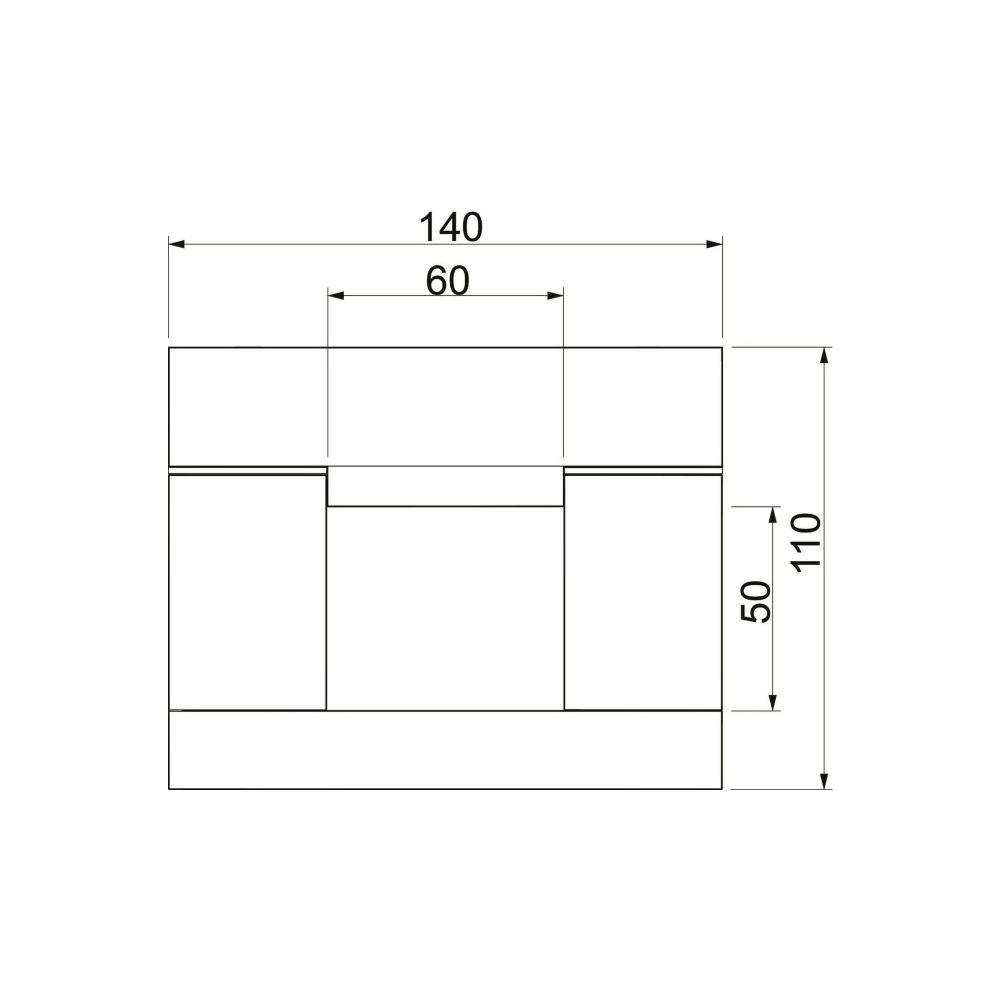 OBO Bettermann Brandschutzkanal BSKD09-K0506, 1000x140x110mm, Glasfaser-Leichtbeton, Grau... OBO-7215136 4012197308223 (Abb. 2)