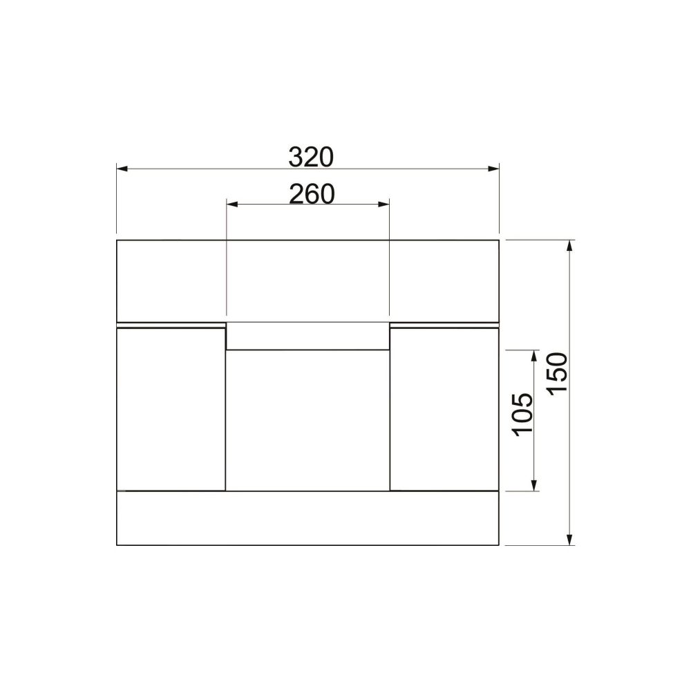 OBO Bettermann Brandschutzkanal PYROLINE Con D BSK 091026, 105x260mm, 1000mm, Glasfaser-Le... OBO-7215166 4012196025312 (Abb. 2)