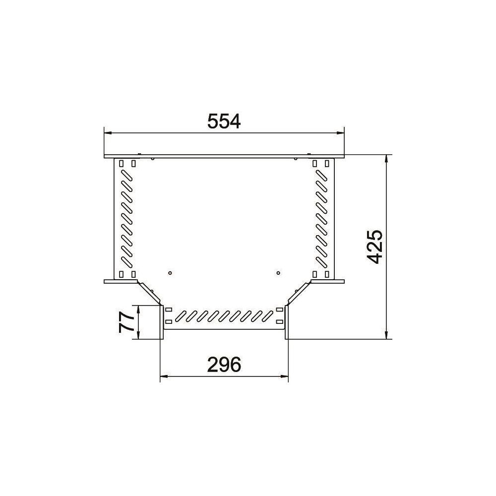 OBO Bettermann T-Stück RT 630 FS, 60x300mm, Stahl, Zink, 6038106... OBO-6038106 4012197346713 (Abb. 2)