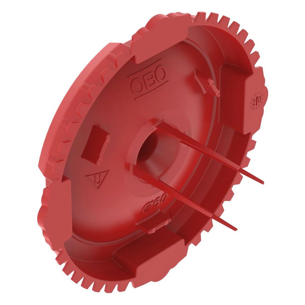 OBO Bettermann Signaldeckel ZU 60-SD, 60mm, Kunststoff, Rot... OBO-2003760 4012196714643 (Abb. 4)