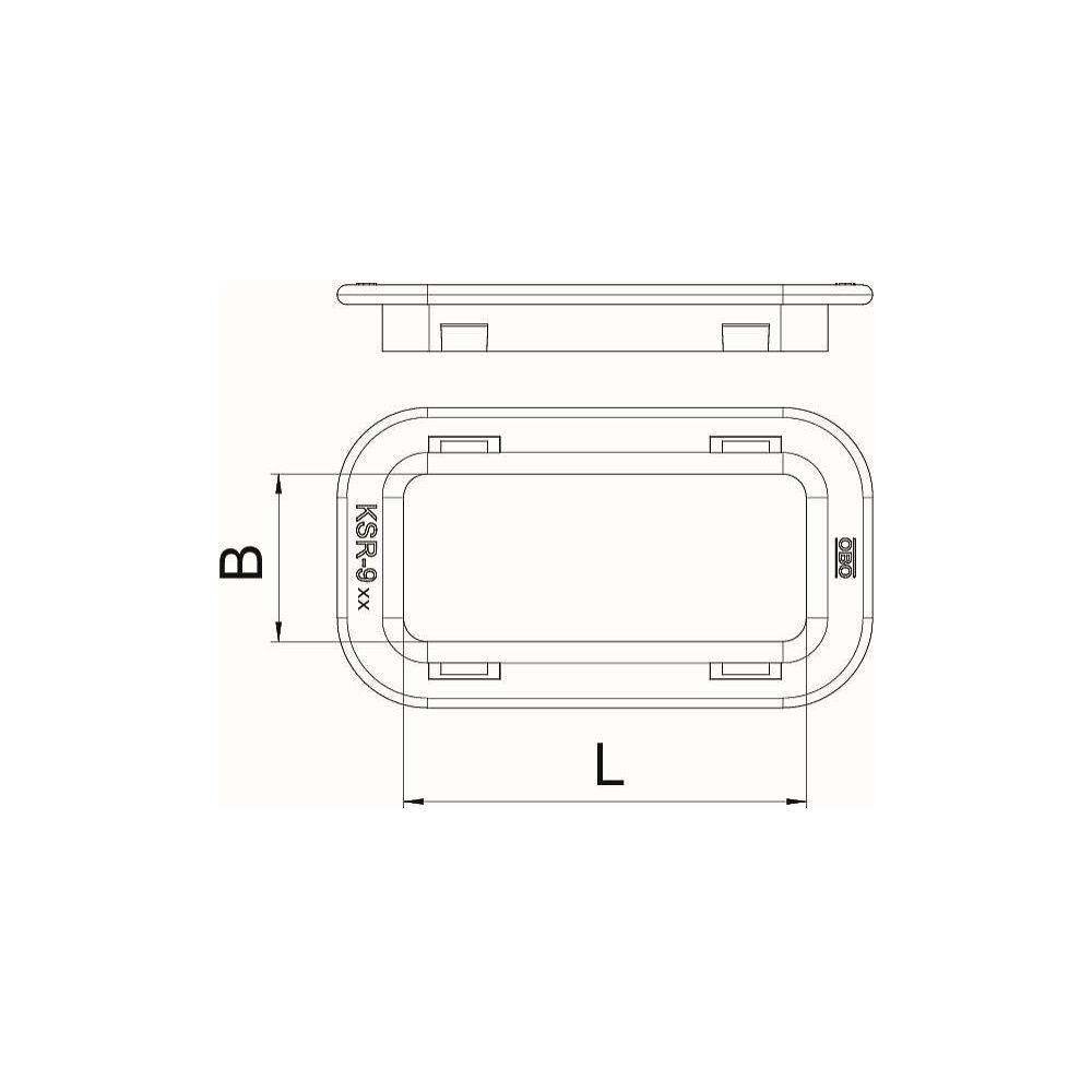 OBO Bettermann Kabelschutzring KSR-910, Kunststoff, Grau, 6066712... OBO-6066712 4012196065172 (Abb. 3)