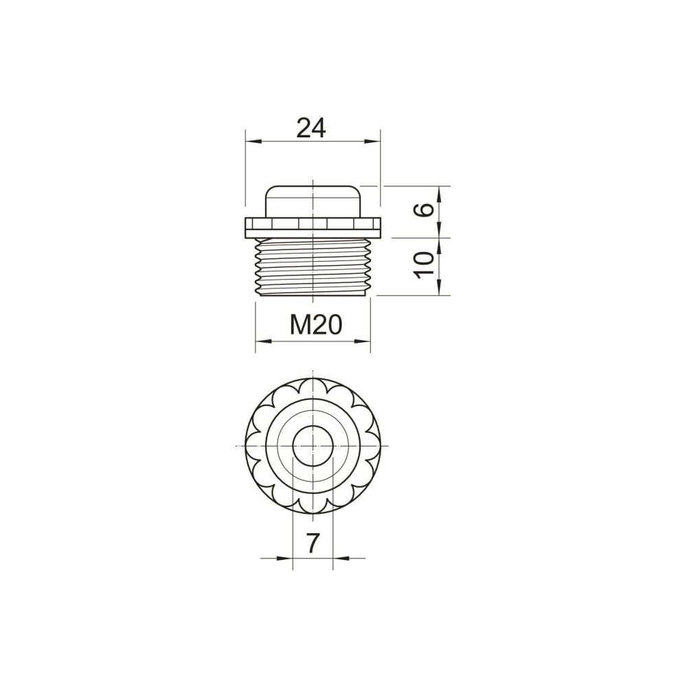 OBO Bettermann Einschraubnippel 90 M20 OF, IP54, Kunststoff, Lichtgrau RAL 7035, 2032015... OBO-2032015 4012195477730 (Abb. 2)