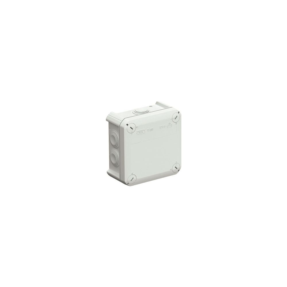 OBO Bettermann Kabelabzweigkasten T 60 quadratisch, 7xM25, Kunststoff, Lichtgrau... OBO-2007061 4012195246787 (Abb. 3)