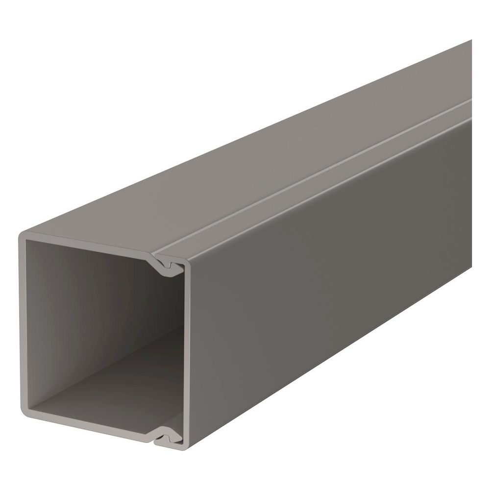 OBO Bettermann Wand- und Deckenkanal WDK40040GR, 40x40x2000mm, PVC, Grau... OBO-6025447 4012196028993 (Abb. 3)
