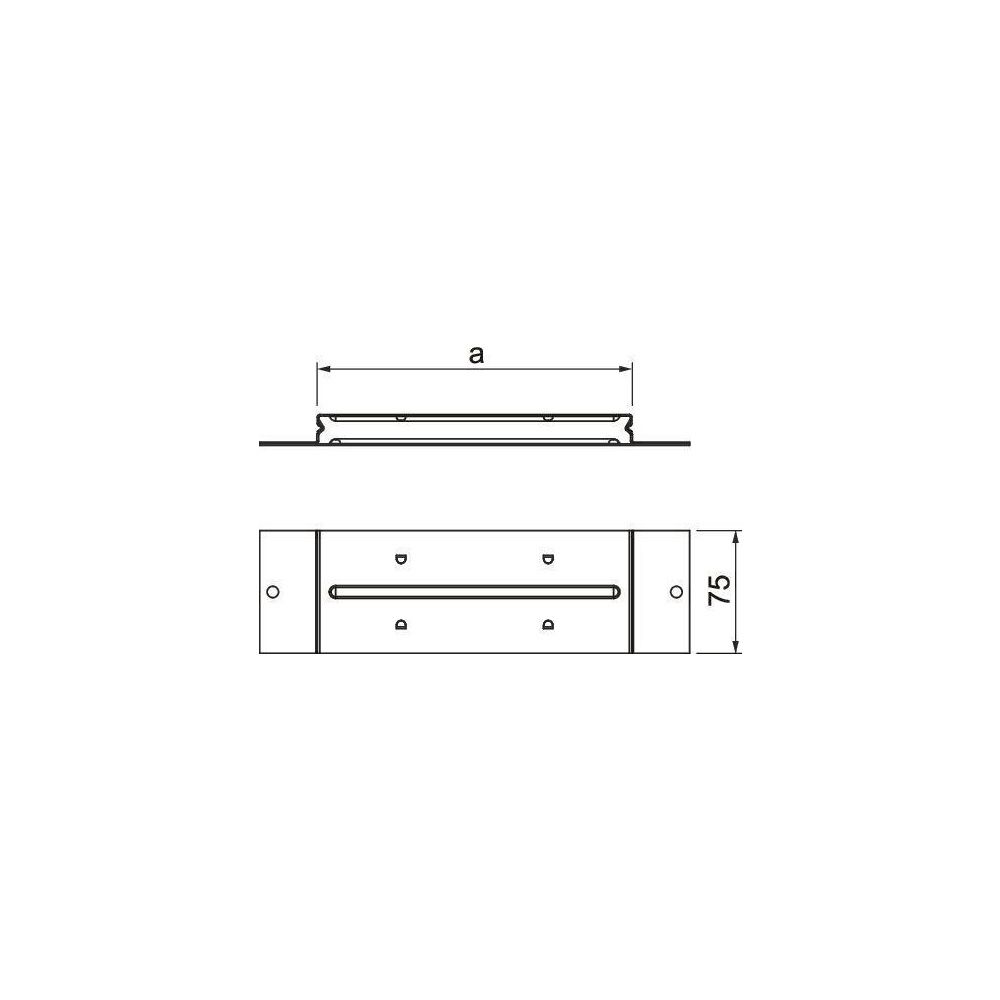 OBO Bettermann Verbindungslasche VL 190-2, 263x75x28,2mm, Stahl, verzinkt... OBO-7400988 4012197349837 (Abb. 2)