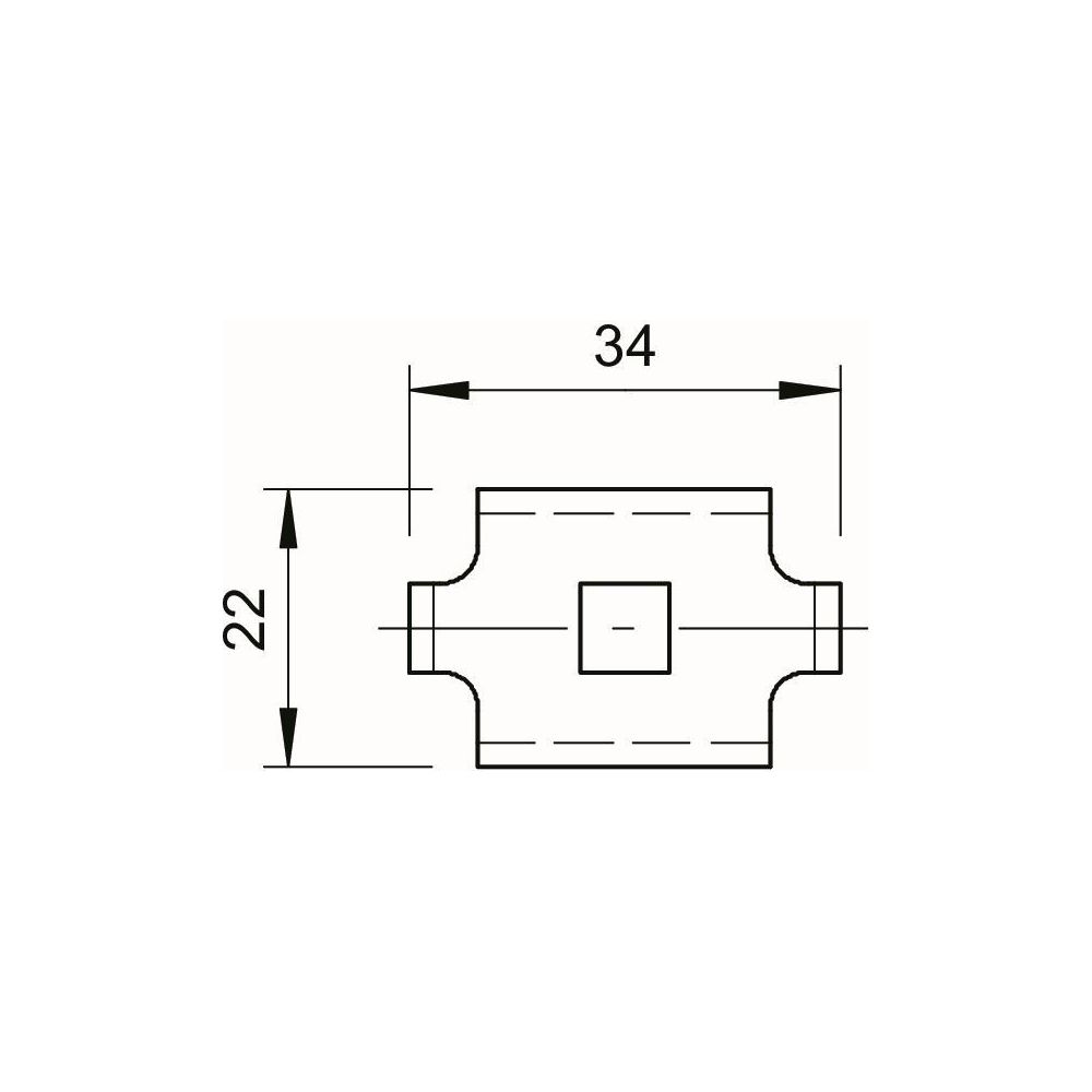 OBO Bettermann Klemmstück GKS 34 A2, rostfreier Stahl, Edelstahl... OBO-6016839 4012196013456 (Abb. 3)