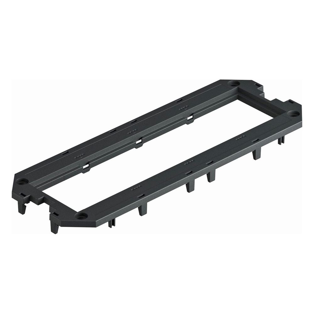 OBO Bettermann Abdeckplatte UT4 P4, 208x76x4mm, Polyamid, Schwarz... OBO-7408763 4012196435340 (Abb. 2)