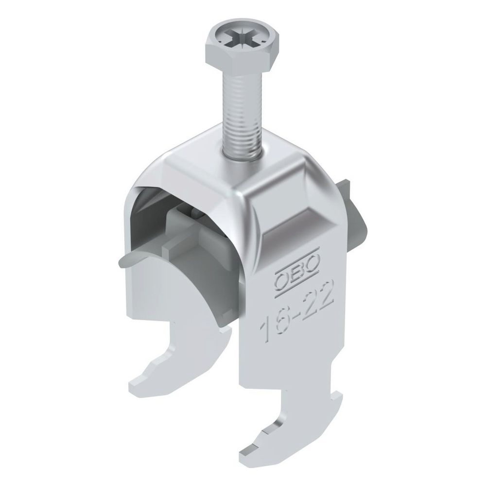 OBO Bettermann Bügelschelle 2056 BS-H1-K-22, 16-22mm, Aluminium... OBO-1186416 4012196848195 (Abb. 4)