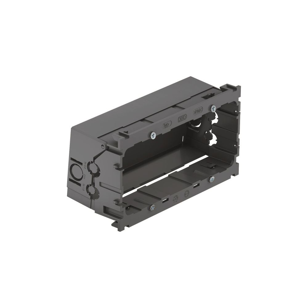 OBO Bettermann Geräteeinbaudose 71GD7-2, 148x77x58mm, Kunststoff, Eisengrau... OBO-6288608 4012196789146 (Abb. 3)