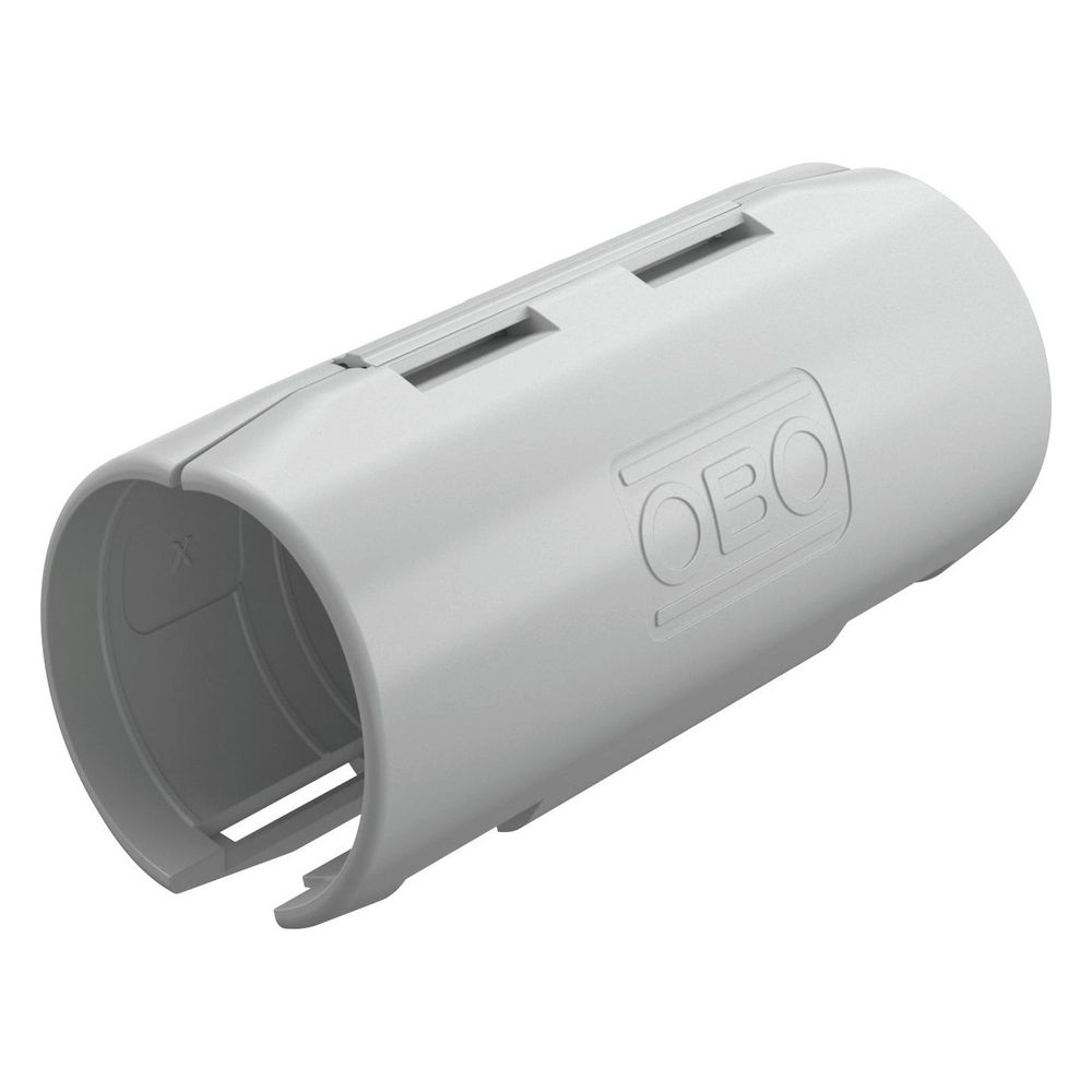 OBO Bettermann Quick-Pipe-Verbindungsmuffe 3000 MMS M25 LGR, M25, Polypropylen, Grau... OBO-2154085 4012196870097 (Abb. 3)