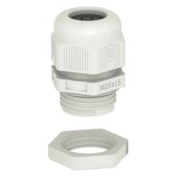 OBO Bettermann Kabelverschraubung V-TEC VM40+, M40, 16-28mm, Polyamid, Lichtgrau... OBO-2022772 4012195860976 (Abb. 1)