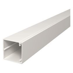 OBO Bettermann Leitungsführungskanal WDK, 60x60x2000mm, Bodenlochung, PVC, Lichtgrau... OBO-6027105 4012196667994 (Abb. 1)