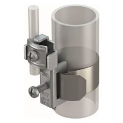 OBO Bettermann Banderdungsschelle 927 1, 17,2-48mm, 2,5-25mm2, Edelstahl... OBO-5057515 4012195388579 (Abb. 1)