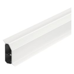 OBO Bettermann Sockelleistenkanal SL-L SLL 2050, 20x2000mm, PVC, Reinweiß... OBO-6132212 4012196720002 (Abb. 1)