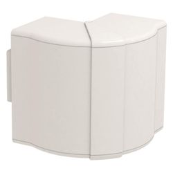 OBO Bettermann Außeneck GK-AH70130RW, 80-100 Grad, 139x73mm, PC/ABS, Reinweiß... OBO-6274410 4012195846666 (Abb. 1)