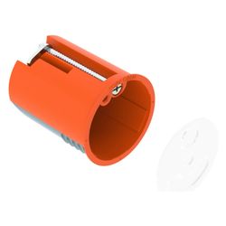 OBO Bettermann Wandauslassdose HG 45-WA-LD, 38mm, 45mm, IP30, Kunststoff, orange... OBO-2003832 4012197246303 (Abb. 1)
