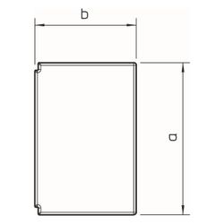OBO Bettermann Endstück WDKH-E15030RW, 17x30mm, PC/ABS, Reinweiß, RAL9010... OBO-6175546 4012195934233 (Abb. 1)