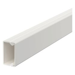 OBO Bettermann Wand- und Deckenkanal WDK15030RW, 17,5x30x2000mm, PVC, Reinweiß... OBO-6191010 4012196794119 (Abb. 1)