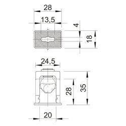 OBO Bettermann Greif-ISO-Schelle 3040 LGR, 6-16mm, Polystyrol, Lichtgrau... OBO-2105012 4012195195436 (Abb. 1)