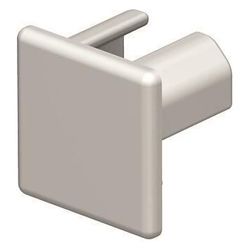OBO Bettermann Endstück WDK HE15015RW, 15x15mm, PVC, Reinweiß... OBO-6193099 4012196797172 (Abb. 1)