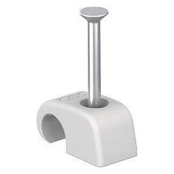 OBO Bettermann Haft-Clip 2026 25 LGR, 7-12mm, 25mm, Kunststoff, Lichtgrau... OBO-2228726 4012195219736 (Abb. 1)