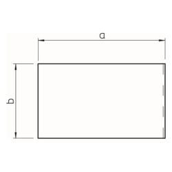 OBO Bettermann Endstück WDK HE80170RW, 80x170mm, PVC, Reinweiß... OBO-6193387 4012195042518 (Abb. 1)
