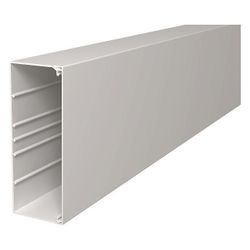 OBO Bettermann Wand- und Deckenkanal WDK80210RW, 80x210x2000mm, PVC, Weiß... OBO-6191312 4012195042280 (Abb. 1)