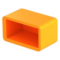 OBO Bettermann Endkappe CM3518 SK, 38,6x21,6x16mm, Kunststoff, Orange... OBO-1124502 4012195668114 (Abb. 1)