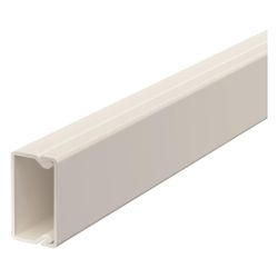 OBO Bettermann Wand- und Deckenkanal WDK15030RW, 17,5x30x2000mm, PVC, Reinweiß... OBO-6191010 4012196794119 (Abb. 1)