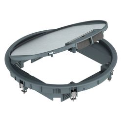 OBO Bettermann Geräteeinsatz GESR9 U 7011, 324mm, Kunststoff, Eisengrau... OBO-7405528 4012195104162 (Abb. 1)