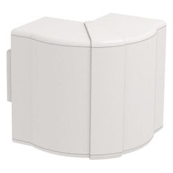 OBO Bettermann Außeneck GK-AH70130RW, 80-100 Grad, 139x73mm, PC/ABS, Reinweiß... OBO-6274410 4012195846666 (Abb. 1)