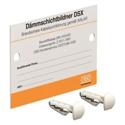 OBO Bettermann Kennzeichnungsschild KS-LAR DE, weiß, 7205420... OBO-7205420 4012195809647 (Abb. 1)