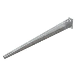 OBO Bettermann Wand- und Stielausleger AW 15 61, 80x610x40mm, Stahl, Zink... OBO-6420826 4012196207497 (Abb. 1)