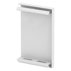 OBO Bettermann Endstück GS-E70110RW, 115x72mm, Stahl, Reinweiß RAL9010... OBO-6277070 4012195659228 (Abb. 1)