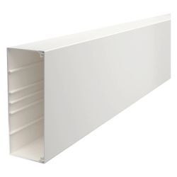 OBO Bettermann Wand- und Deckenkanal WDK80210RW, 80x210x2000mm, PVC, Weiß... OBO-6191312 4012195042280 (Abb. 1)