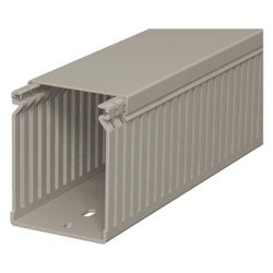 OBO Bettermann Verdrahtungskanal LK4 80060, 80x60x2000mm, PVC, Steingrau... OBO-6178054 4012196002450 (Abb. 1)