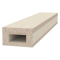 OBO Bettermann Brandschutzkanal BSKD09-K0511, 110x190x1000mm, Glasfaser-Leichtbeton, Grau,... OBO-7215139 4012197308209 (Abb. 1)
