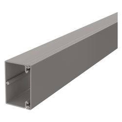 OBO Bettermann Leitungsführungskanal WDK 40x60x2.000mm, Bodenlochung, PVC, Grau... OBO-6025633 4012196029112 (Abb. 1)