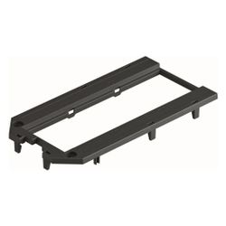 OBO Bettermann Abdeckplatte UT4 P3, 147x76x4mm, Polyamid, Schwarz, 7408761... OBO-7408761 4012196435333 (Abb. 1)