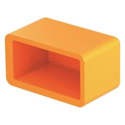 OBO Bettermann Endkappe CM3518 SK, 38,6x21,6x16mm, Kunststoff, Orange... OBO-1124502 4012195668114 (Abb. 1)