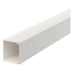 OBO Bettermann Wand- und Deckenkanal WDK30030, 30x30x2000mm, PVC, Reinweiß... OBO-6191096 4012196794294 (Abb. 1)