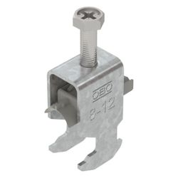 OBO Bettermann Bügelschelle 2056 BS-H1-K-12 FT, 8-12mm, Stahl, feuerverzinkt... OBO-1186202 4012196846931 (Abb. 1)