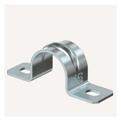 OBO Bettermann Befestigungsschelle 605 16 G zweilappig, 16mm, Stahl, galvanisch verzinkt... OBO-1018167 4012195016816 (Abb. 1)