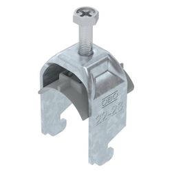 OBO Bettermann Bügelschelle 2056 BS-N1-K-28, 22-28mm, Stahl, feuerverzinkt... OBO-1187220 4012196852819 (Abb. 1)