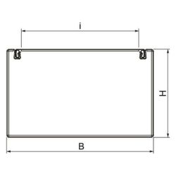OBO Bettermann Brandschutzkanal PYROLINE Rapid PLM D 1220 FS, 120x200x2000mm, Stahl, Grau... OBO-7218012 4012197351236 (Abb. 1)