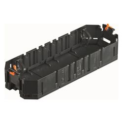 OBO Bettermann Universalträger UT4 Becherform, 208x76x36mm, Polyamid, Graphitschwarz... OBO-7408725 4012196435258 (Abb. 1)