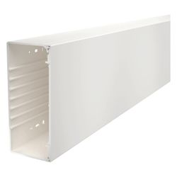 OBO Bettermann Wand- und Deckenkanal WDK100230RW, 100x230x2000mm, PVC, Weiß... OBO-6191355 4012195042303 (Abb. 1)